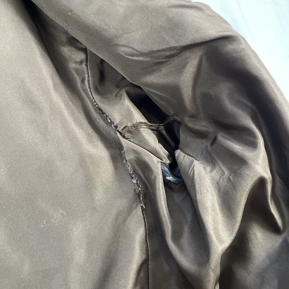 Neiman Marcus Exclusive Michael Kors Velvet Blazer Coat Brown/chocolate Sz US 8 - Picture 12 of 16